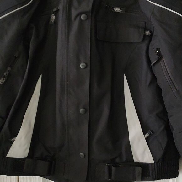 Ladies Cortech Fusion by TourMaster Padded Motorcycle Jacket Sz L (12-14) - Picture 2 of 12